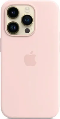 Zdjęcie produktu dla Etui silikonowe Apple iPhone 14 Pro z Magsafe - limonkowy róż