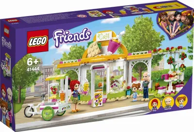 Image de LEGO 41444 Friends Heartlake CityCafé Set, Jouet restaurant à partir de 6 ans avec Mia et d'autres mini-poupées, Jouet éducatif