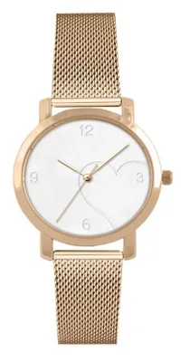 Produktbild von Mebus Damen Armbanduhr in gold