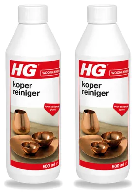 Produktbild von 2 x HG Kupferreiniger - für strahlenden Glanz - 500 ml - Vorteilspackung - 2 Stücke