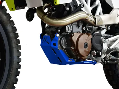 Produktbild von ZIEGER Motorschutz kompatibel mit Husqvarna 701 Enduro blau