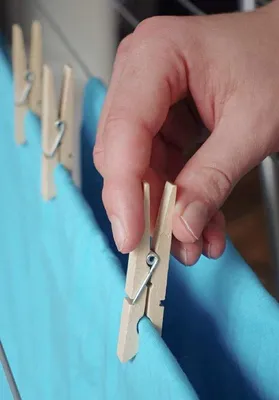 Immagine prodotto di 100 pinze in legno, grandi, realizzate in legno di faggio non trattato, ideali anche per il bricolage