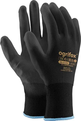 Immagine prodotto di Guanti da lavoro Ogrifox neri OX-POLITUR BB S (7)