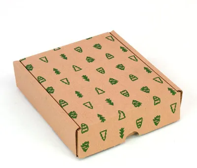 Produktbild von Versandkartons 15,4 x 13 x 4 cm | 4er Pack Geschenkboxen aus recyceltem Karton