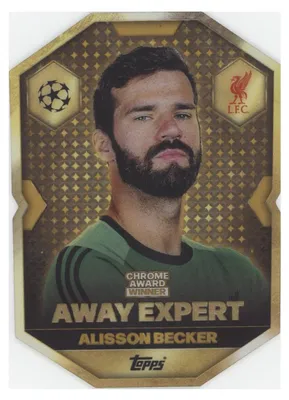 Produktbild von CA17 – Alisson Becker – Gewinner des Chrome Award / Gold-Refractor /50 – 2025/2026