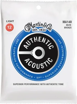 Produktbild von Martin MA140 Light (12-54) - Saiten für die Akustikgitarre