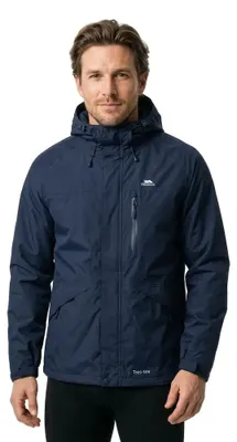 Productafbeelding van Trespass Corvo jas, blauw, maat XL, voor heren, kleur blauw, maat XL
