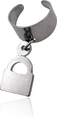 Produktbild von Ear Cuff Ohrring Chirurgenstahl Ohrklemme mit Schloss