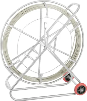 Produktbild von Einziehband Einziehspirale Einziehhilfe Röhrenschlange Kabel Kabeleinziehgerät  11mm / 150m