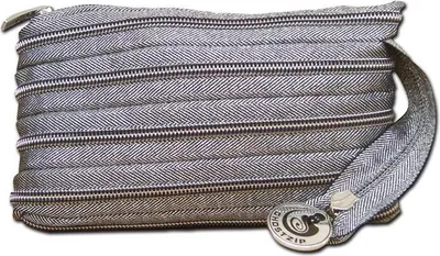 Produktbild von GHOSTZIP® Handtasche Abendtasche Clutches Tasche Glitzer Silber