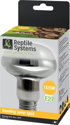 Produktbild von Reptile Systems - Basking Solar Spot, E27 Spot Strahler - 150W