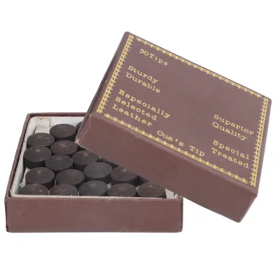 Obrázek produktu pro Tipy na tága, tipy na tága na kulečník, tipy na tága na snooker, tipy na tága na billiard, červené tipy na tága na kulečník, kožené tipy na tága na kulečník, tipy na tága na billiard