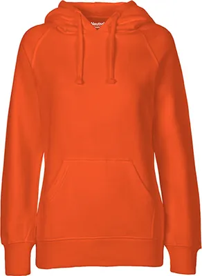 Immagine prodotto di Neutral O83101 | Felpa con cappuccio da donna / Felpa con cappuccio / 100% cotone equosolidale - Colore: Arancione - Taglia: S