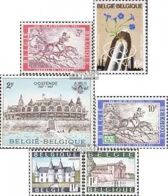 Produktbild von Briefmarken Belgien 1967 Mi 1471,1474,1475,1476, 1480x-1481x (kompl.Ausg.) postfrisch Sondermarken