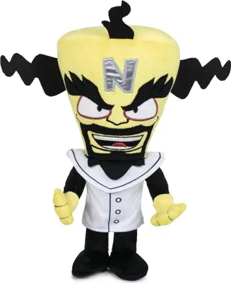 Productafbeelding van Crash Bandicoot, Dr. Neo Cortex, pluche knuffel, 21 cm