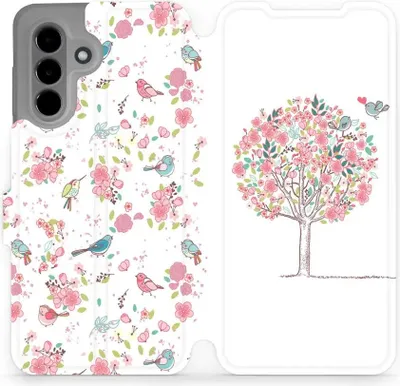 Immagine prodotto di Custodia a libro per Galaxy A36 5G, Mobiwear Book, Rosa Hain