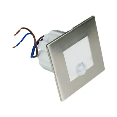 Obrázok produktu pre Svietidlo pozičné LED DPM YCB177S-PIR 1,2W/4000K strieborné 230V