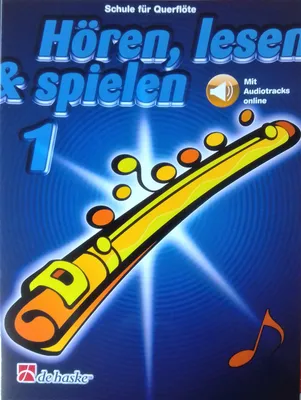 Querflötenschule Band 1 mit CD – Hören, lesen und spielen
