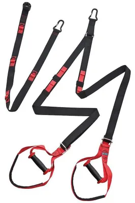 Produktbild von Fitness-Mad Suspension Trainer Pro - Schwarz Rot - Trainingssystem
