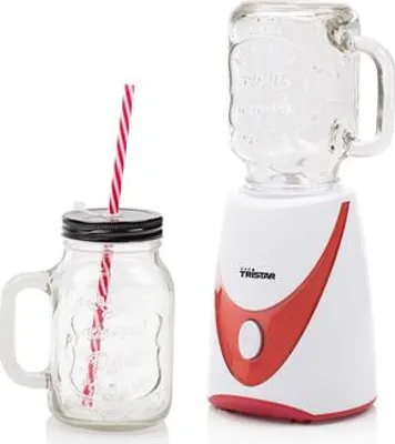 Obrázek produktu pro Tristar BL-4456, Stojací mixér, 0,6 l, 250 W, Červená, Bílá