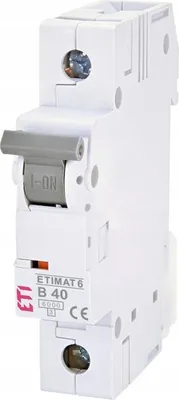Produktbild von ETI Polam | Sicherungsautomat 1p B40A 6kA AC - IP20 - kompakt - hohe Sicherheit - zuverlässiger Schutz