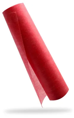 Productafbeelding van Vlies tafelkleed - Decoratieve tafelband - Voor tafeldecoratie - Rood - 30 cm x 25 meter