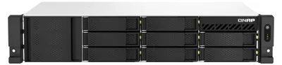 Produktbild von QNAP TS-864EU, NAS, Rack (2U), Intel® Celeron®, 8 GB, DDR4, 0 TB