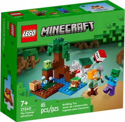 Productafbeelding van LEGO® 21240 LEGO® MINECRAFT 21240 Das Sumpfabenteuer Bausatz