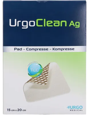 Image de UrgoClean Ag 15x20 cm, 5 pces Pansement