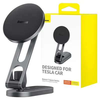 Obrázok produktu pre Baseus T-Space, Mobilný telefón / smartfón, Pasívny držiak, Auto, Čierna