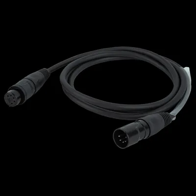 Produktbild von DAP FLR75 - IP65 DMX/AES-EBU XLR/M 5P to XLR/F 5P Rean RCX5 connectors 1,5 m