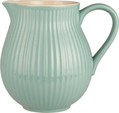 Produktbild von IB Laursen Kanne 2 Liter Mynte GREEN TEA Grün Keramik Geschirr Karaffe Krug