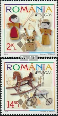 Produktbild von Briefmarken Rumänien 2015 Mi 6950-6951 (kompl.Ausg.) postfrisch Historisches Spielzeug