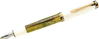 Produktbild von Pelikan Füllhalter M400 Schildpatt-Weiß M Geschenkbox