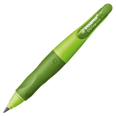 Immagine prodotto di Stabilo® B-46879-5 Matita meccanica ergonomica per imparare a scrivere EASYergo 3.15, verde chiaro/verde scuro, R