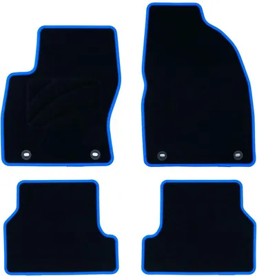 Immagine prodotto di Set di tappetini per auto OCC Motorsport OCCFD0018BL Blu 5 pezzi