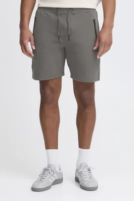 Produktbild von SOLID SDTaras Herren Sweatshorts kurze Hose Jogginghose mit Kordelzug Reißverschlusstaschen Baumwollmischung Regular fit
