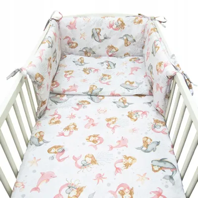 Produktbild von Kerstin Bettwäsche Set 120x90 mit Bettschutz für Baby