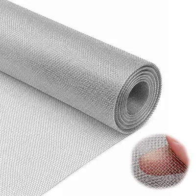 Productafbeelding van Fijnmazig Roestvrij Stalen Draadgaas 40 x 300 cm