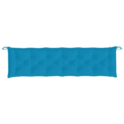 Produktbild von vidaXL Gartenbank-Auflage Hellblau 200x50x7 cm Oxford-Gewebe