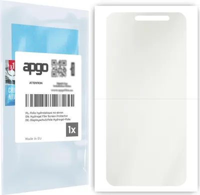 Produktbild von apgo Schutzfolie für Alcatel 1, Hydrogel Displayschutzfolie, mit Positionierhilfe, Hydrogel-Folie TPU 5D [Matt, Anti-Fingerprint]