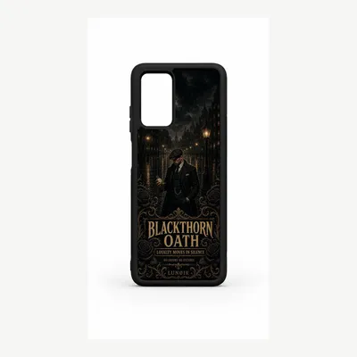 Productafbeelding van Xiaomi Redmi Note 10 5G hoesje, telefoonhoesje, beschermhoes met zwartdoornmotief – LUNØIR ©