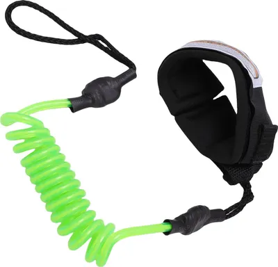 Obrázok produktu pre Surfboard vodítka 4ft 5,5 mm TPU nylon 2 hlavy surf popruh pre shortboards longboards skimboards zelená zelená