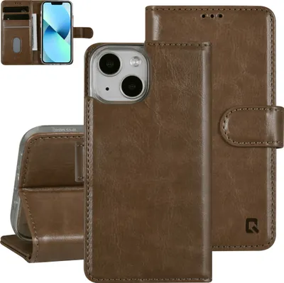 Immagine prodotto di UNIQ Accessory Custodia a libro per iPhone 13 Mini - Porta carte per 3 carte - Chiusura magnetica - Oro