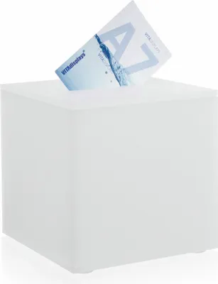 Produktbild von Aktionsbox aus PLEXIGLAS® (15 x 15 cm) satiniert