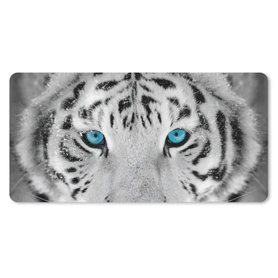 Produktbild von MuchoWow® Mauspad Mousepad Tiger - Winter - Tiere 60x30 cm - Mousepads - Maus Mat - Pad - Mausunterlage - Nachhaltig