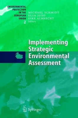 Obrázek produktu pro Implementing Strategic Environmental Assessment