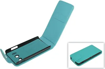 Produktbild von Telstar Tasche (Flip) für Huawei Ascend Y300 blue