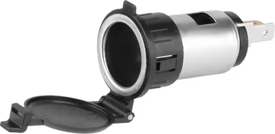 Immagine prodotto di Presa elettrica da incasso EURO 12V con coperchio