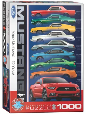 Obrázek produktu pro EUROGRAPHICS Puzzle 50 let Ford Mustang 1000 dílků